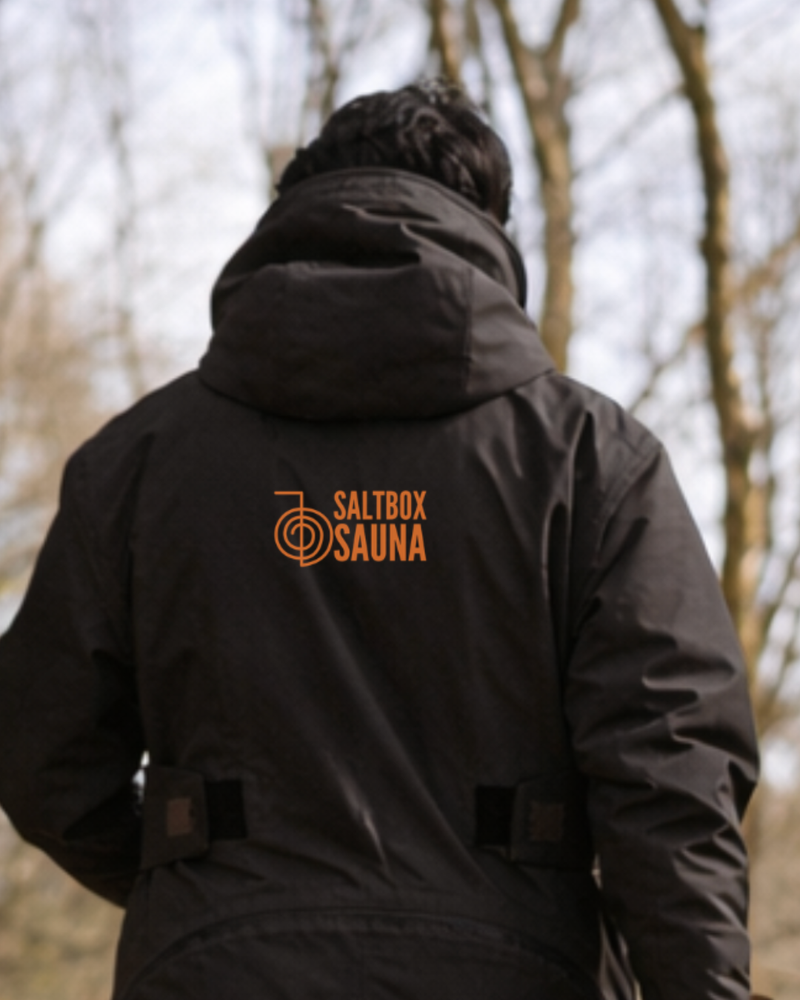 Pudl Suit customised for Saltbox Sauna